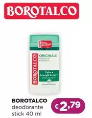Borotalco - Deodorante Stick