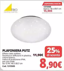 Plafoniera Putz Plafoniera Putz