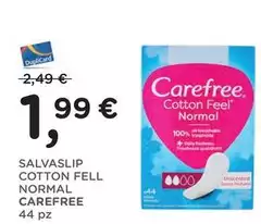 Carefree - Salvaslip Cotton Fell Normal