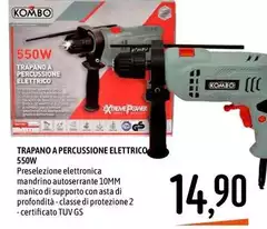 Kombo - Trapano A Percussione Elettrico Kombo - Trapano A Percussione Elettrico