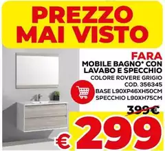 Mobile Bagno Con Lavabo E Specchio