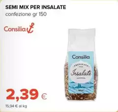 Consilia - Semi Mix Per Insalate Consilia - Semi Mix Per Insalate