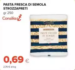 Consilia - Pasta Fresca Di Semola Strozzapreti Consilia - Pasta Fresca Di Semola Strozzapreti