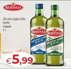 Bertolli - Olio Extra Vergine D'Oliva