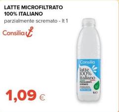 Consilia - Latte Microfiltrato 100% Italiano