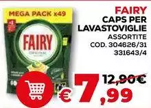 Fairy - Caps Per Lavastoviglie Fairy - Caps Per Lavastoviglie