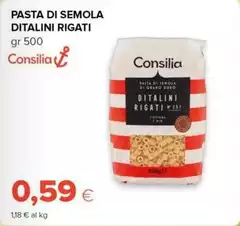 Consilia - Pasta Di Semola Di Tacchino Consilia - Pasta Di Semola Di Tacchino