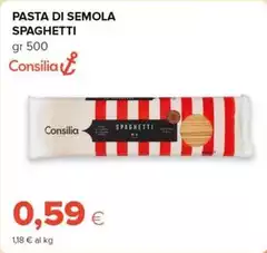 Consilia - Pasta Di Semola Spaghetti Consilia - Pasta Di Semola Spaghetti