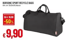 Borsone Sport Recycle Bags Borsone Sport Recycle Bags