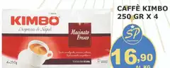 Kimbo - Caffè 250 Gr X 4 Kimbo - Caffè 250 Gr X 4
