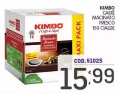 Kimbo - Caffè Macinato Fresco 150 Cialde Kimbo - Caffè Macinato Fresco 150 Cialde