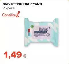 Consilia - Salviettine Struccanti
