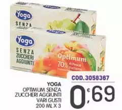 Yoga - Optimum Senza Zuccheri Aggiunti Yoga - Optimum Senza Zuccheri Aggiunti