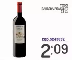 Toso - Barbera Piemonte