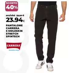 Carrera - Pantalone  5 Moleskin Stretch