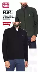 Carrera - Macia Uomo In Pile Full Zip