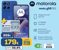 Motorola - Auricolor Moto G56 5G