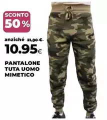 Pantalone Tuta Uomo