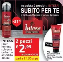 Intesa - Pour Homme Schiuma Da Barba Assortita