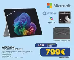 Microsoft - Notebook Surface Pro 12 EP2 -27644