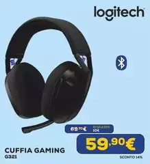 Logitech - Cuffia Gaming G321