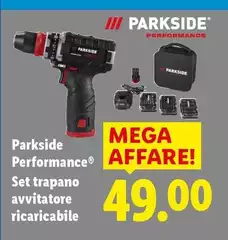 Parkside Performance - Set Trapano Avvitatore Ricaricabile Parkside Performance - Set Trapano Avvitatore Ricaricabile