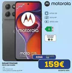 Motorola - Smartphone G15 Power
