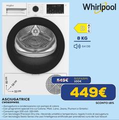 Whirlpool - Asciugatrice CWD83MVBBS