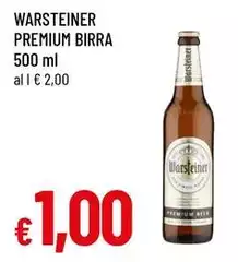 Warsteiner - Premium Birra