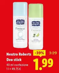 Neutro Roberts - Deo Stick