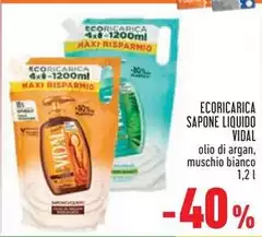 Vidal - Ecoricarica Sapone Liquido