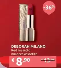 Deborah Milano - Red Rossetto Nuances Assortite Deborah Milano - Red Rossetto Nuances Assortite