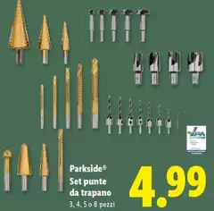 Parkside - Set Punte Da Trapano