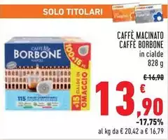 Caffe Borbone - Caffe Macinato Caffe Borbone - Caffe Macinato