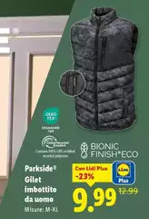 Parkside - Gilet Imbottito Da Uomo