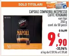 Caffè Vergnano - Capsule Compatibili Nespresso Caffè Vergnano - Capsule Compatibili Nespresso