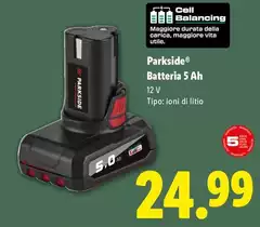 Parkside - Batteria 5 Ah Parkside - Batteria 5 Ah