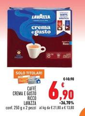 Lavazza - Caffè Crema E Gusto Ricco