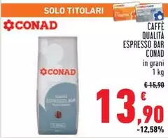 Conad - Caffe Qualita Espresso Bar Conad - Caffe Qualita Espresso Bar