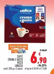 Lavazza - Caffe Crema E Gusto Ricco Lavazza - Caffe Crema E Gusto Ricco