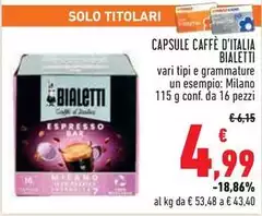 Bialetti - Capsule Caffè D'italia Bialetti - Capsule Caffè D'italia