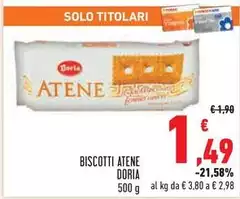 Doria - Biscotti Atene