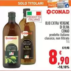 Conad - Olio Extra Vergine Di Oliva Conad - Olio Extra Vergine Di Oliva