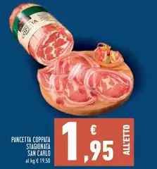 San Carlo - Pancetta Coppata Stagionata San Carlo - Pancetta Coppata Stagionata