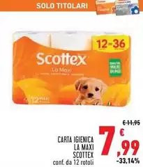 Scottex - Carta Igienica La Maxi