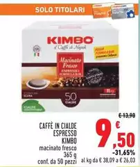 Kimbo - Caffè In Cialde Espresso