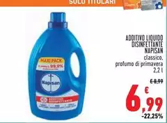 Napisan - Additivo Liquido Disinfettante Napisan - Additivo Liquido Disinfettante