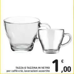 Tazza O Tazzina In Vetro Tazza O Tazzina In Vetro