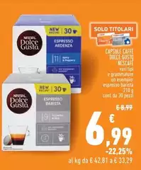 Nescafé - Capsule Caffe Dolce Gusto