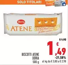 Doria - Biscotti Atene